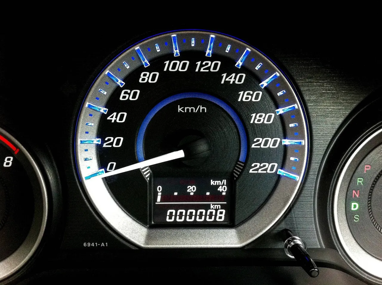 Close-up of a car speedometer, representing a safe versus risky pace of link building