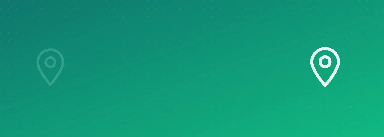 Location pin icon graphic, representing local search relevance